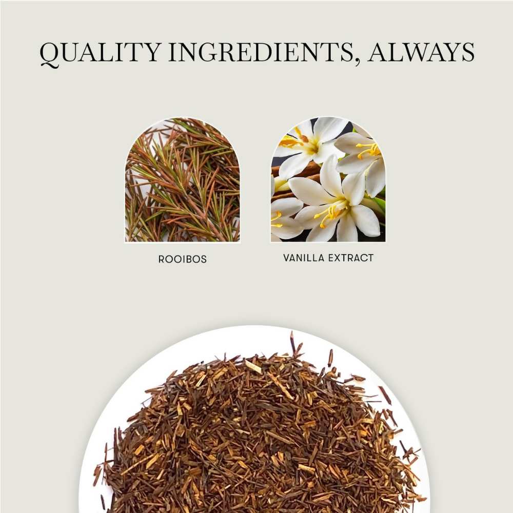 Luxmi Estates Vanilla Rooibos Chai Herbal Infusion - Dista