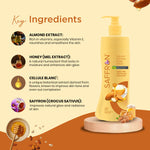 Thumbnail for VI-JOHN Saffron Natural Fairness Body Lotion Body Milk with Honey & Almond Deep Nourishment & Radiant Glow For All Skin Types