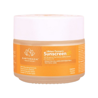 Earthraga Ubtan + Turmeric SPF 50 Matte Sunscreen - Distacart