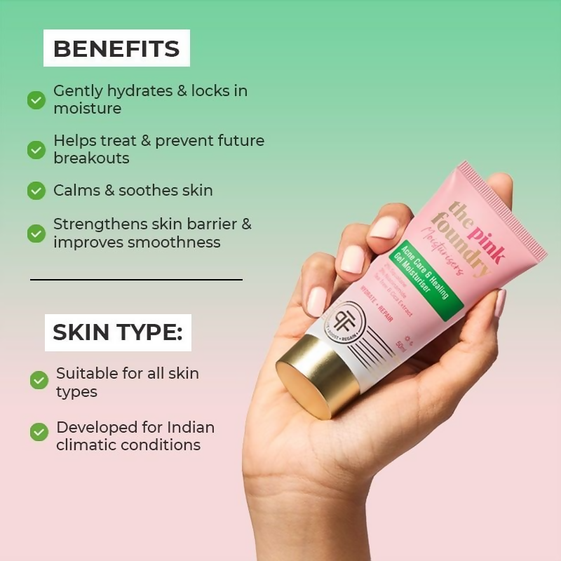 The Pink Foundry Acne Moisturiser - Distacart