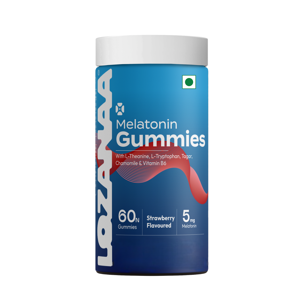 Lozanaa Melatonin Sleep Gummies - Strawberry Flavour