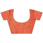 Thumbnail for Joban Fashion Red Banarasi Soft Lichi Silk Checks & Woven Saree