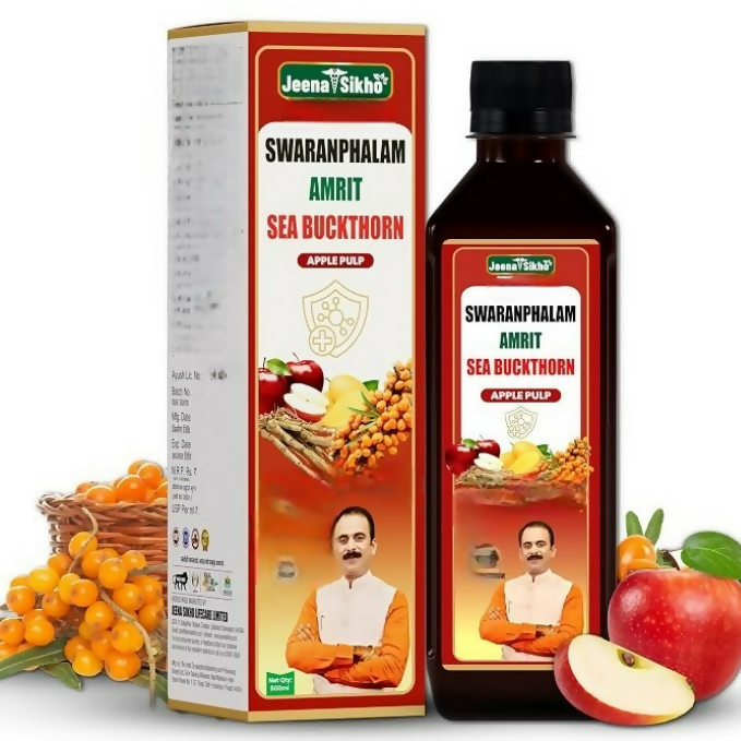 Jeena Sikho Swaranfalam Amrit Himalayan Sea Buckthorn Berry Pulp Juice