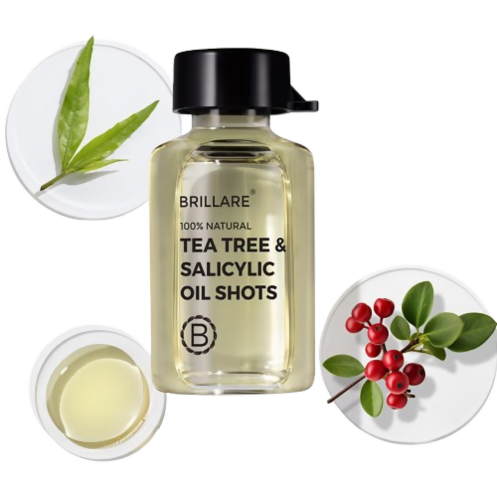 Brillare Tea Tree & Salicylic Oil Shots For Dandruff Control - Dista
