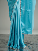 Thumbnail for kasee Ombre Satin Saree - Distacart