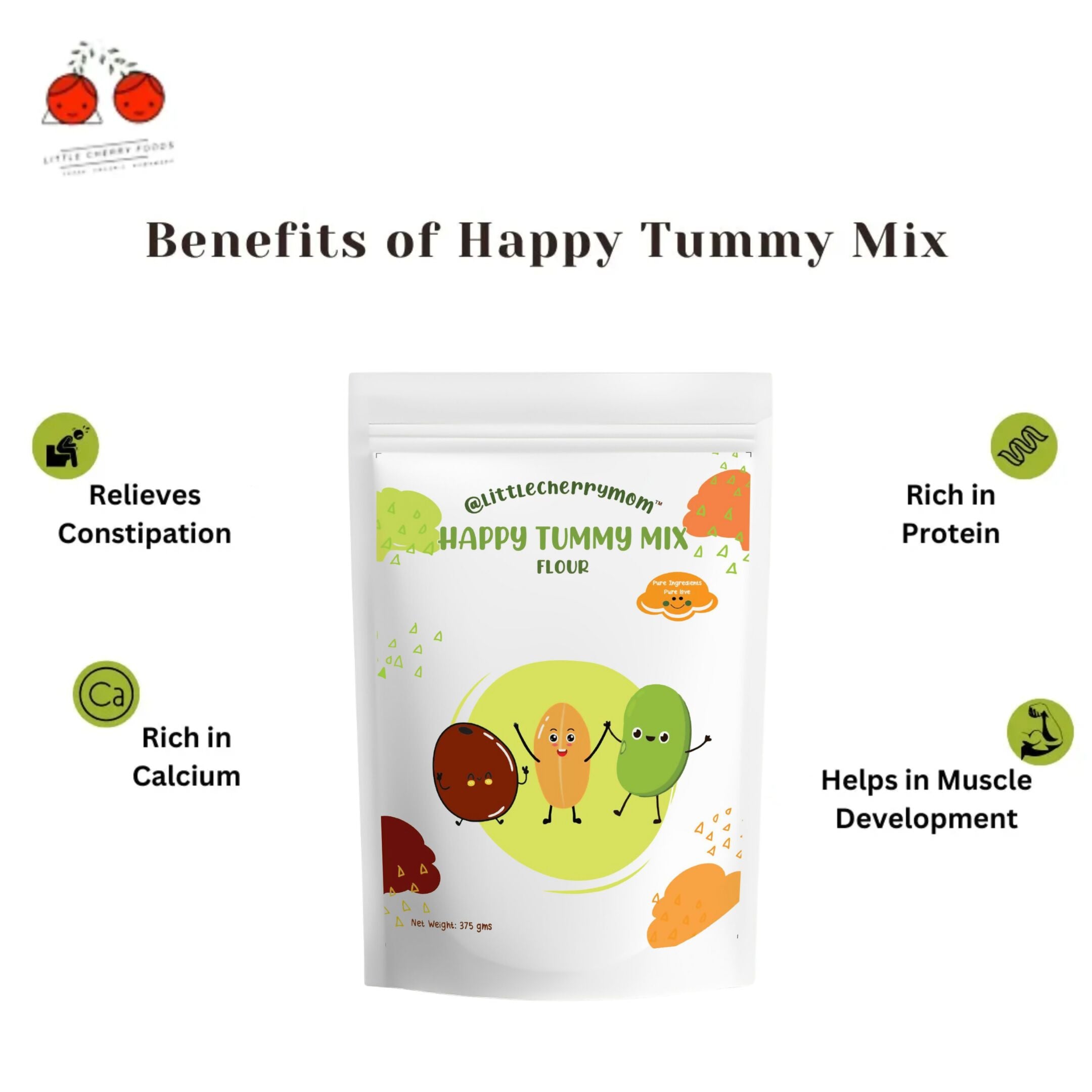 Littlecherrymom Happy Tummy Mix - Distacart