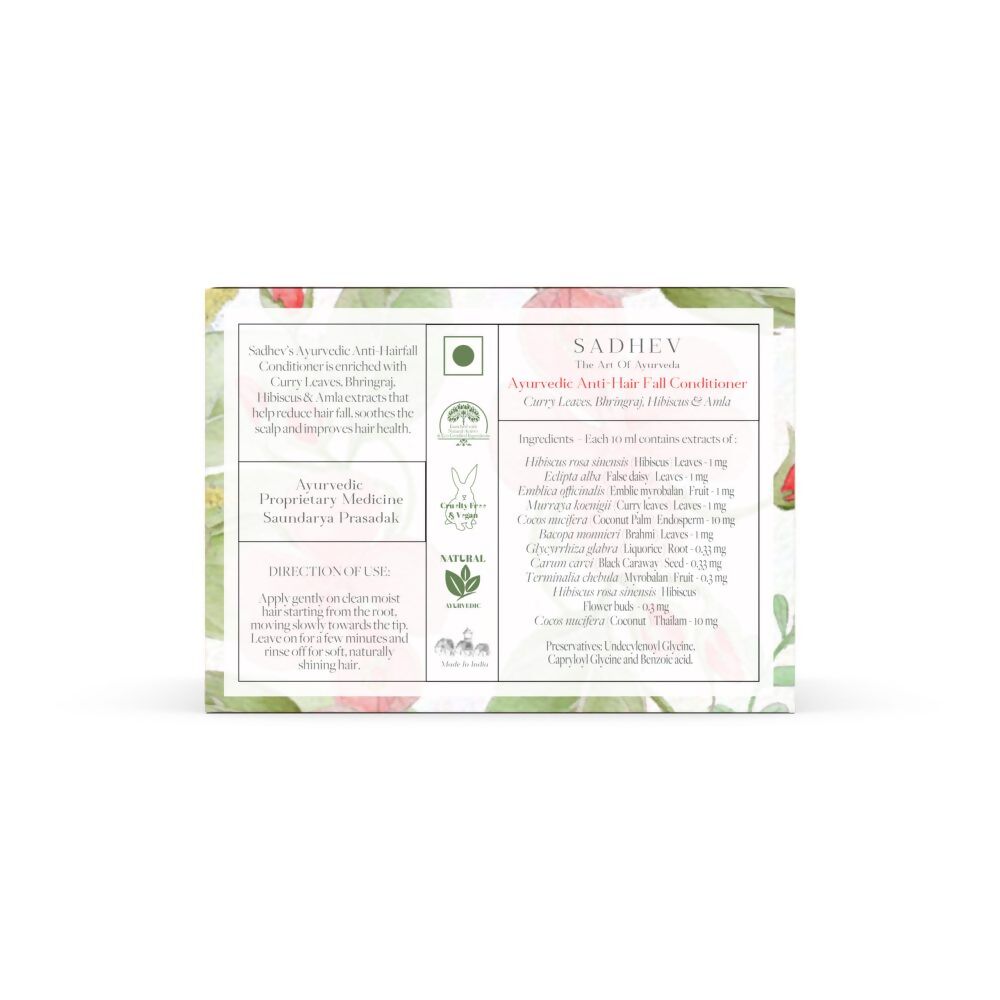 Sadhev Ayurvedic Anti-Hairfall Conditioner - Distacart