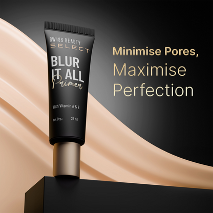 Swiss Beauty Select Blur It All Primer With Vitamin A & E - Distacart