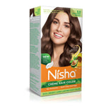 Thumbnail for Nisha Creme Hair Color for Women - Chocolate Brown - Distacart