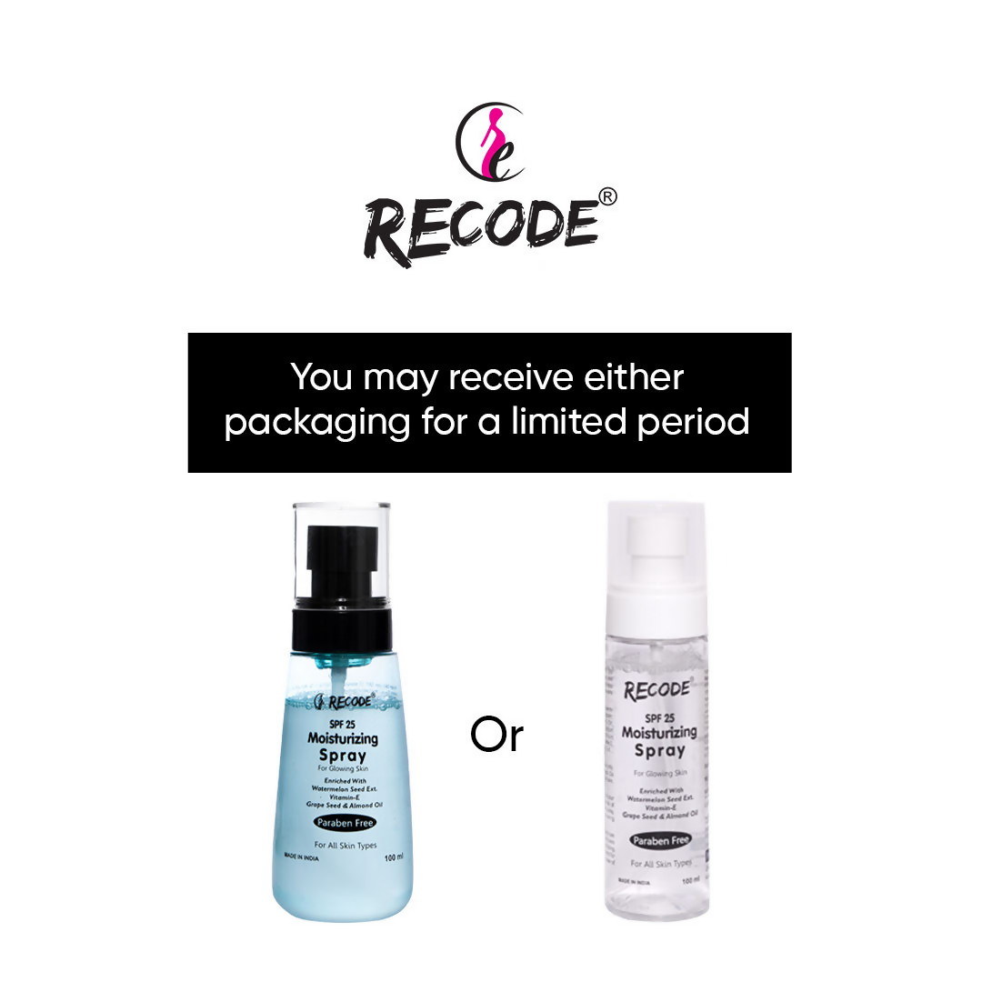 Recode SPF 25 Moisturizer Spray - Distacart