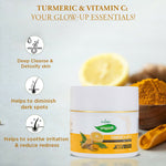 Thumbnail for VI-JOHN Prakritik Vitamin C & Turmeric Face Pack Fades Dark Spots, 100% Natural Bio Actives