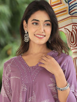 Thumbnail for Kalini Women Printed Regular Kurta with Palazzos - Distacart