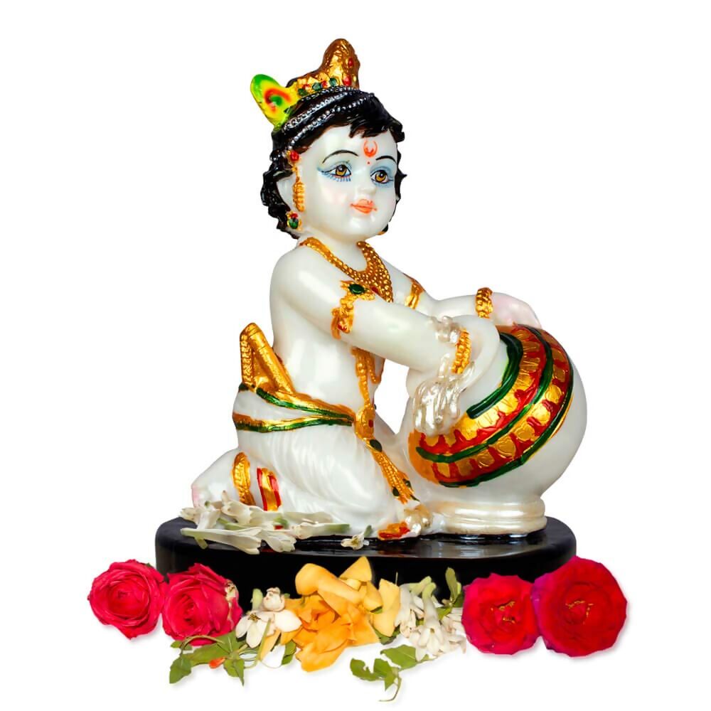 Matchless Polyresin Mackan Chor Statue - Distacart