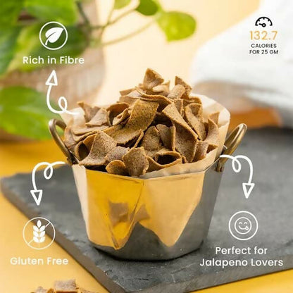 Snackible Jalapeno Ragi Chips - Distacart