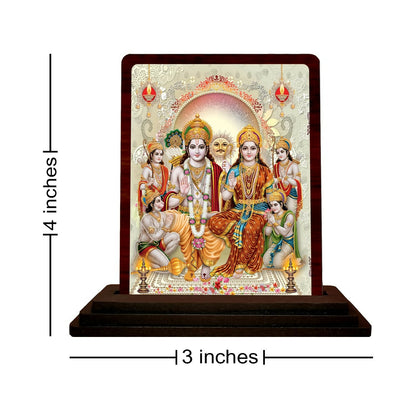 Plan To Gift Ram Darbar Wooden Idol - Distacart