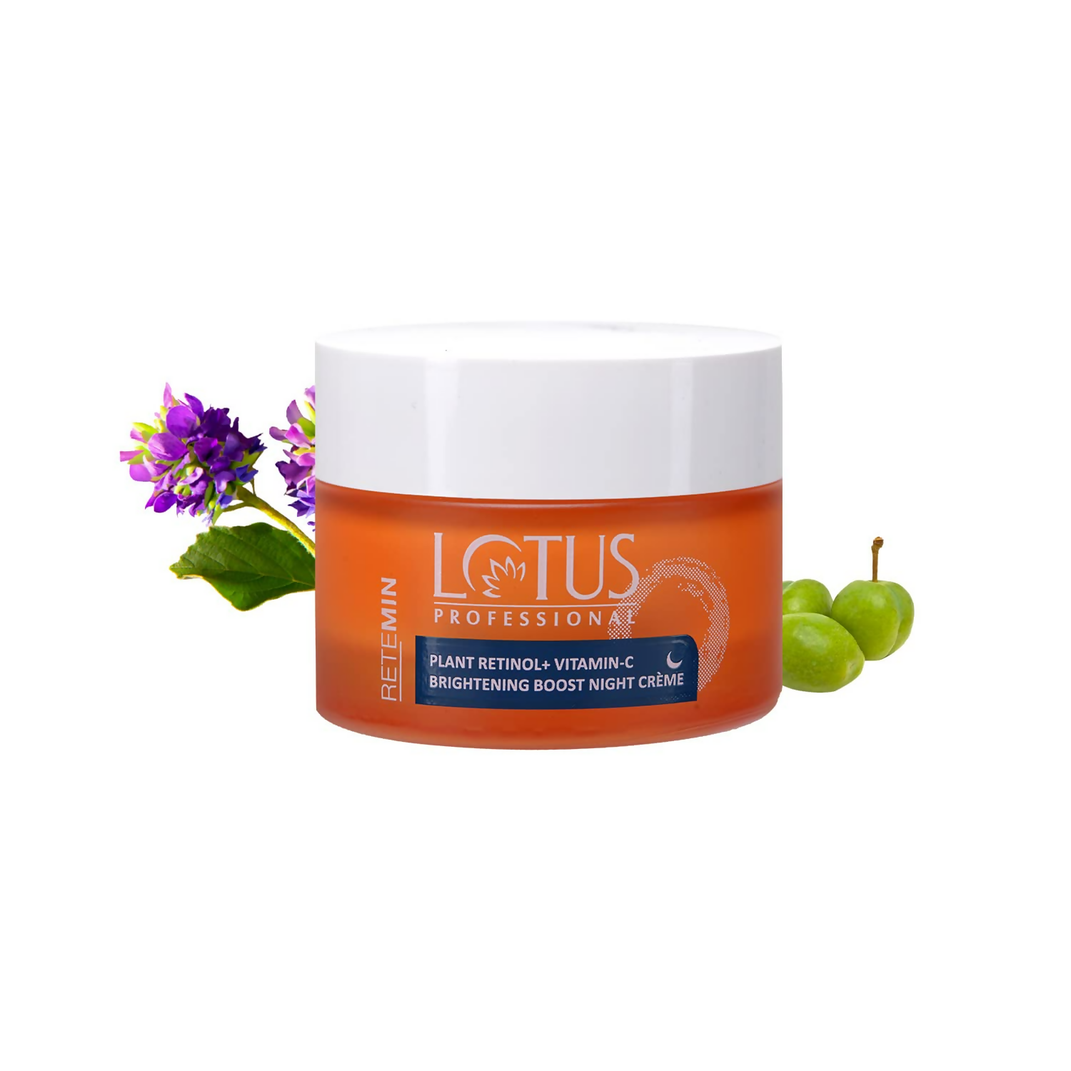 Lotus Professional Retemin Plant retinol + Vitamin C Brightening Boost Night Creme - Distacart