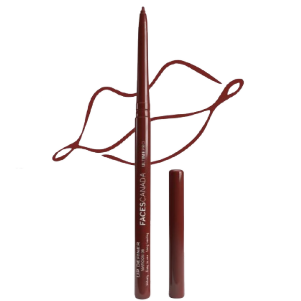 Faces Canada Ultime Pro Lip Definer - Maroon 06 - Distacart