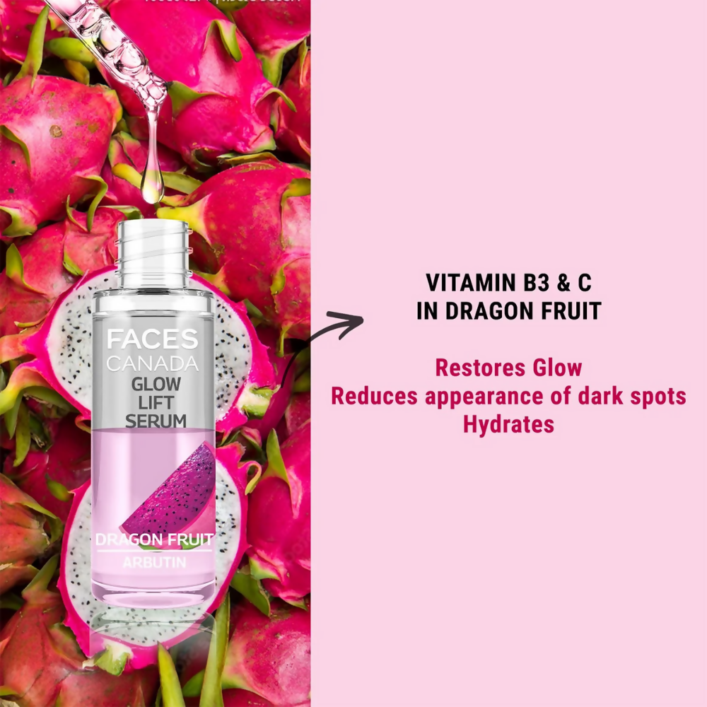 Faces Canada Glow Lift Serum Dragon Fruit - Distacart