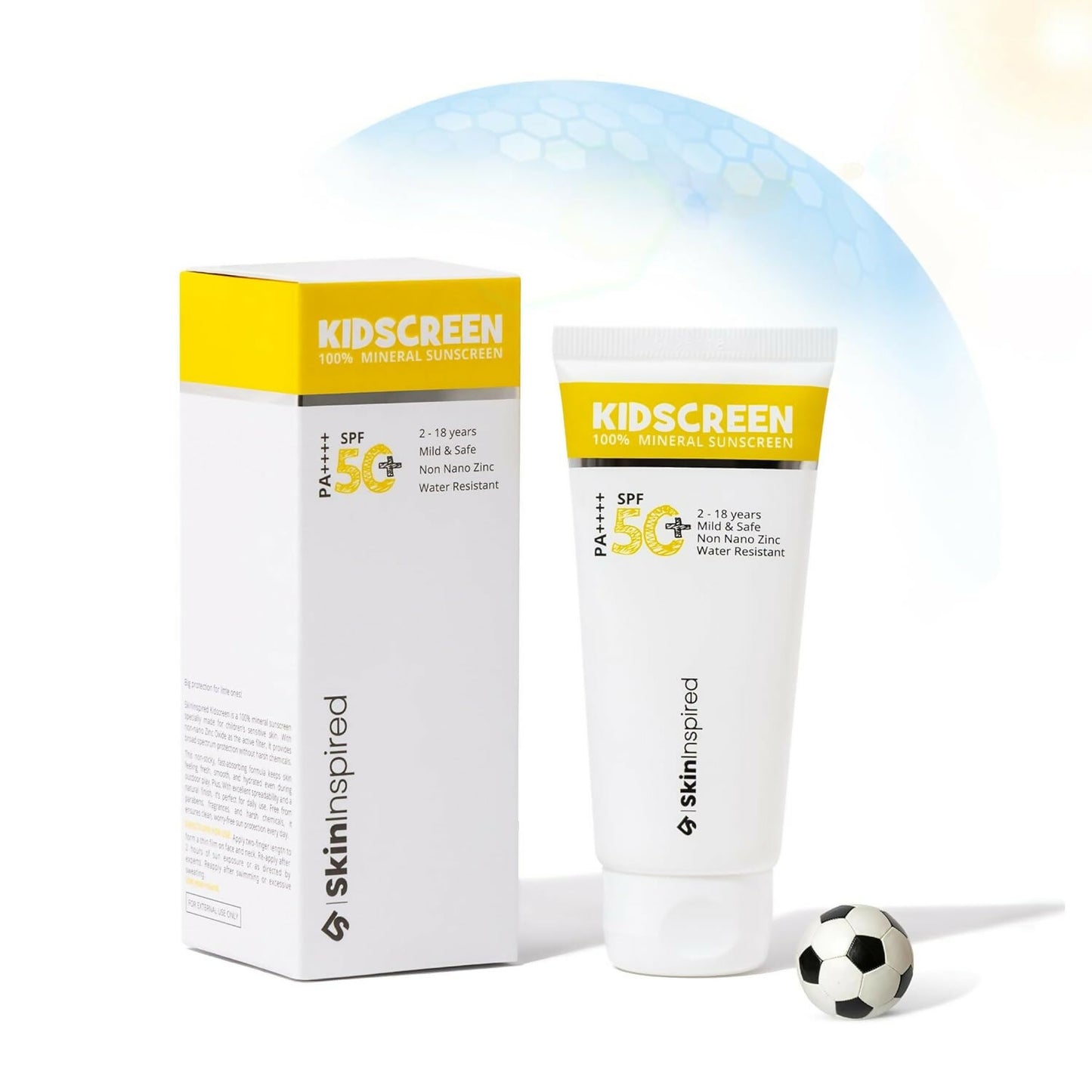 SkinInspired Kidscreen 100% Mineral Sunscreen SPF 50+ PA++++ - Distacart