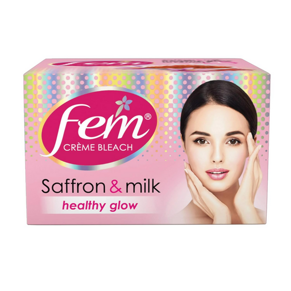 Fem Fairness (Saffron & Milk) Creme Bleach - Distacart