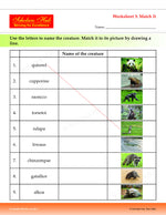 Thumbnail for Step By Step Skills Scrambled Words-2Tearble Colourful Worksheets) - Dista