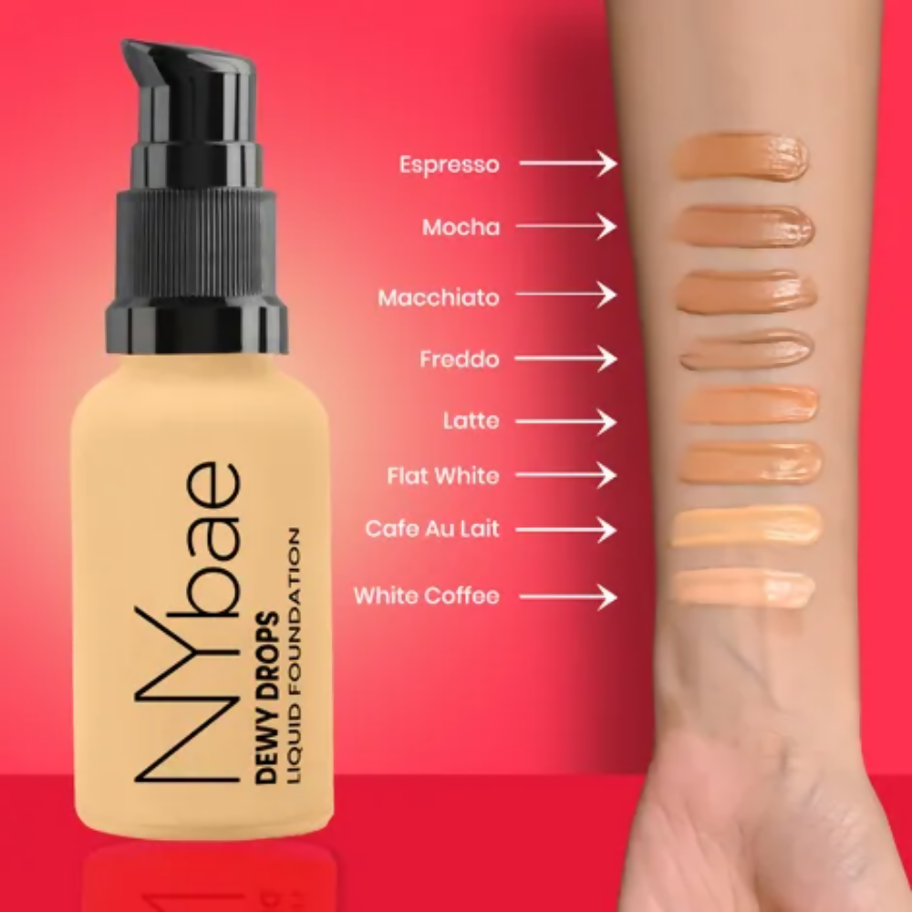 NY Bae Dewy Drops Foundation - Mocha 06 - Distacart