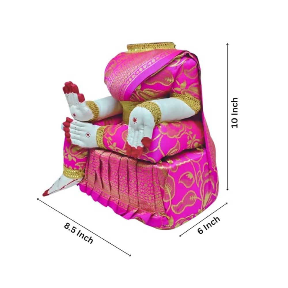 SRI YAGNAA - Decoartive Ammavari Doll - Pink - Dista