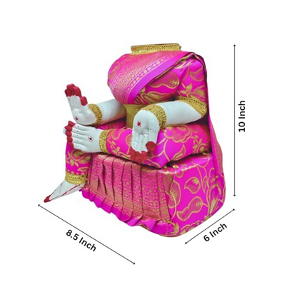 SRI YAGNAA - Decoartive Ammavari Doll - Pink - Dista