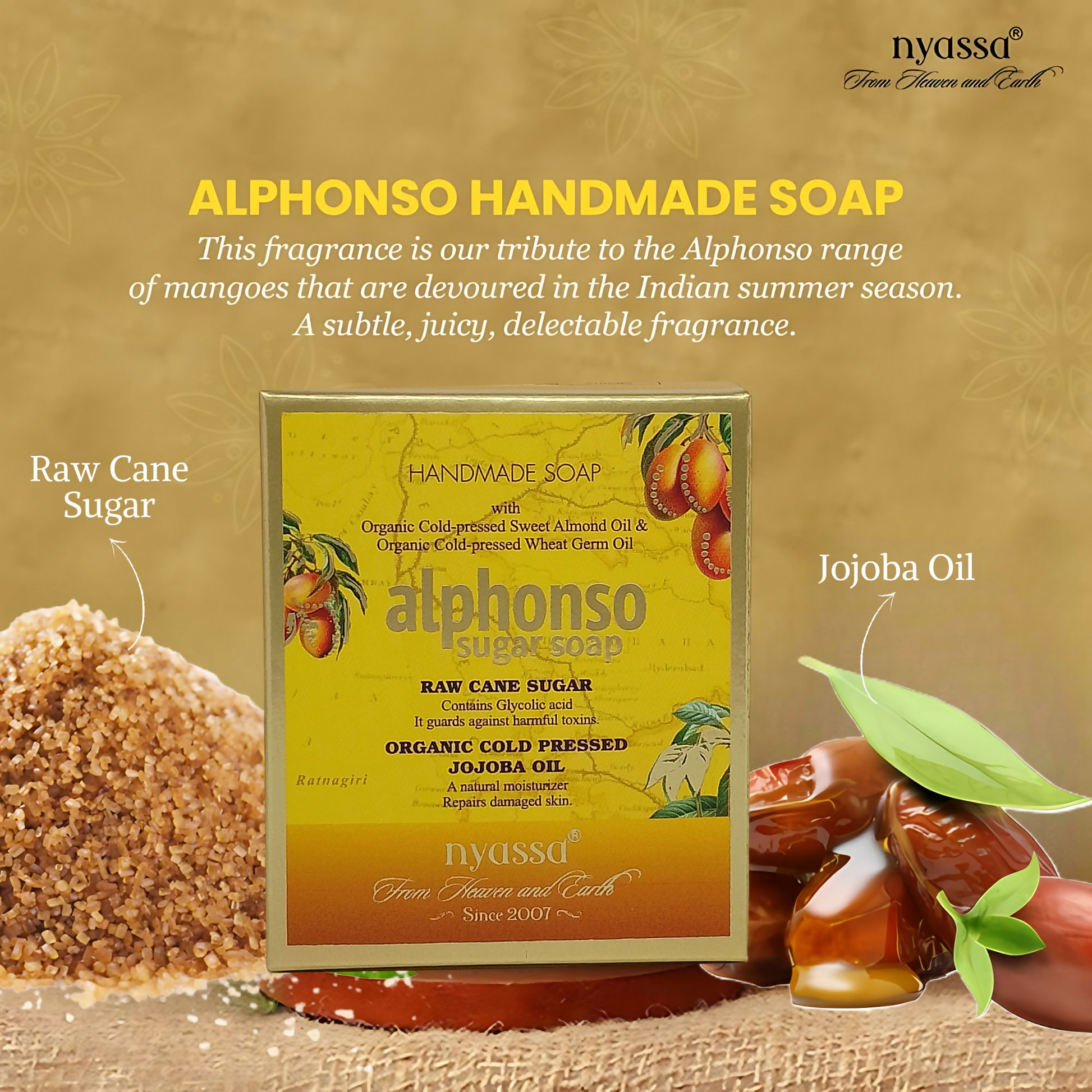 Nyassa Alphonso Sugar Soap - Dista