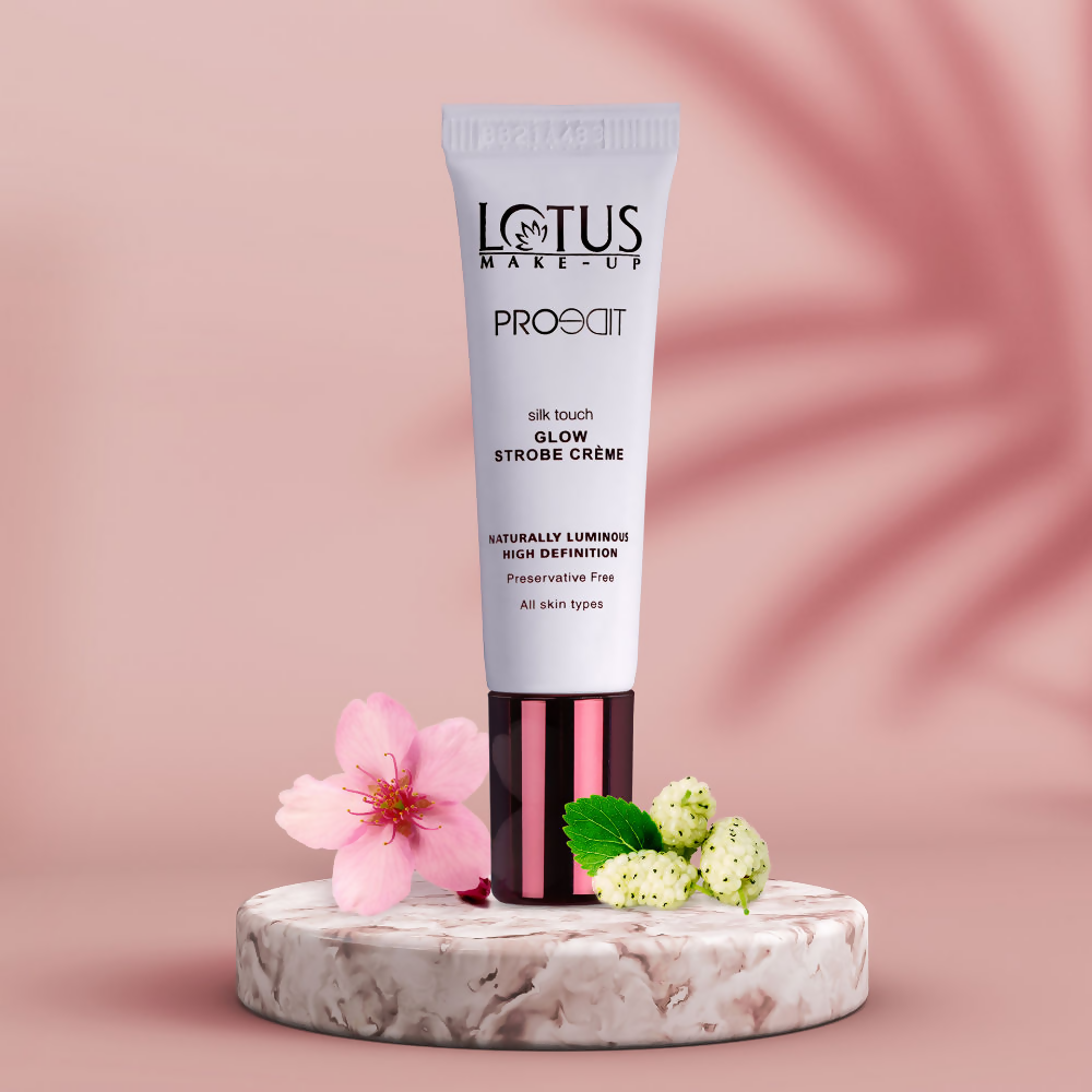 Lotus Make Up Proedit Silk Touch Glow Strobe Creme - Gold - Distacart