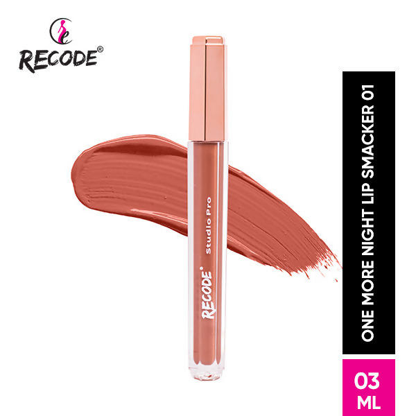Recode Lip Smacker Liquid Lipstick - 01 One More Night - Distacart