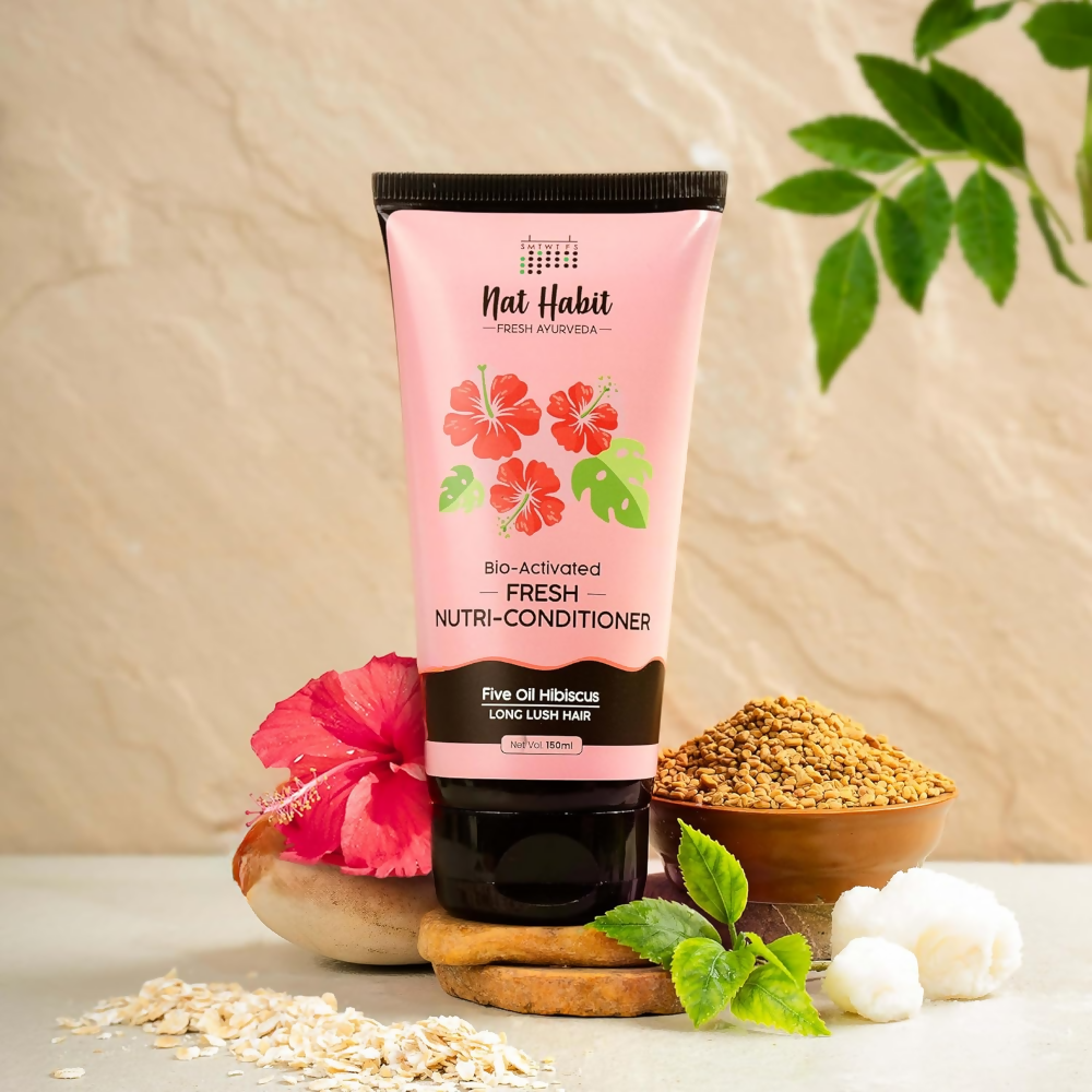 Nat Habit Five Oil Hibiscus Nutri-Conditioner - Distacart