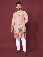 Thumbnail for Anaita Light Pink Multicolour Kurta - Distacart