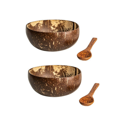 Thenga Artisan Coconut Bowl with Spoon - Dista