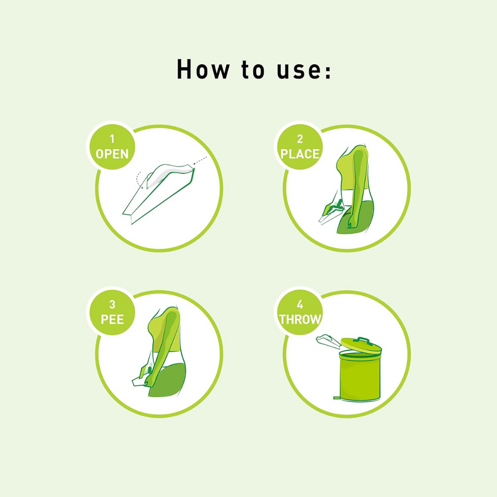 PEE BUDDY Disposable Female Urination Device for Women - Dista