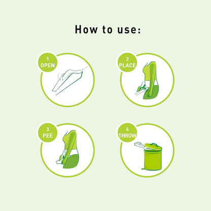 PEE BUDDY Disposable Female Urination Device for Women - Dista