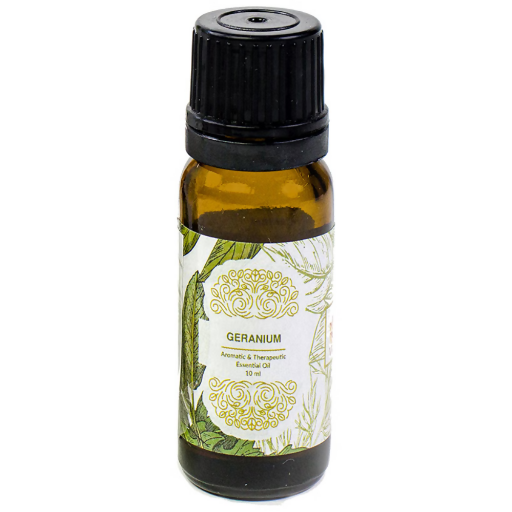 Vrinda Geranium Aromatic & Therapeutic Essential Oil - Dista