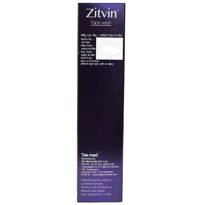 Zitvin Deep Pure Face Wash - Distacart