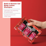 Thumbnail for The Love Co. Japanese Cherry Blossom Bath And Body Care Gift Set Box Kit - Distacart