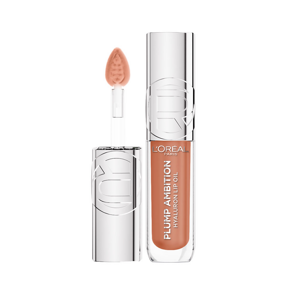 L'Oreal Paris Plump Ambition Hyaluron Lip Oil - 641 Latte Glace