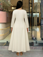 Thumbnail for The52 White Women's Beautiful Cotton Fabric Thread Work Straight Kurta Pant and Dupatta Set - Distacart
