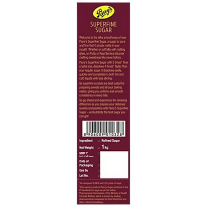 Parry's Superfine Sugar - Dista