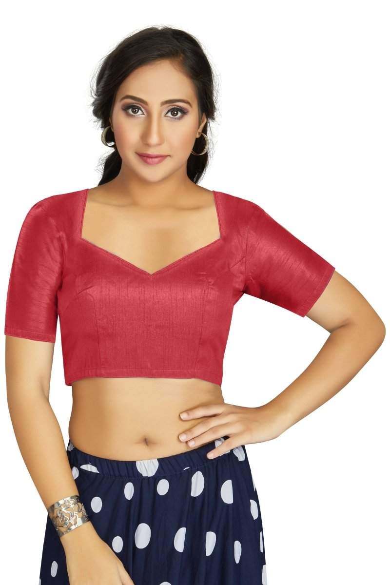 Aastha Fashion Women's Gajri Art Silk Designer Traditional Readymade Blouse - Distacart