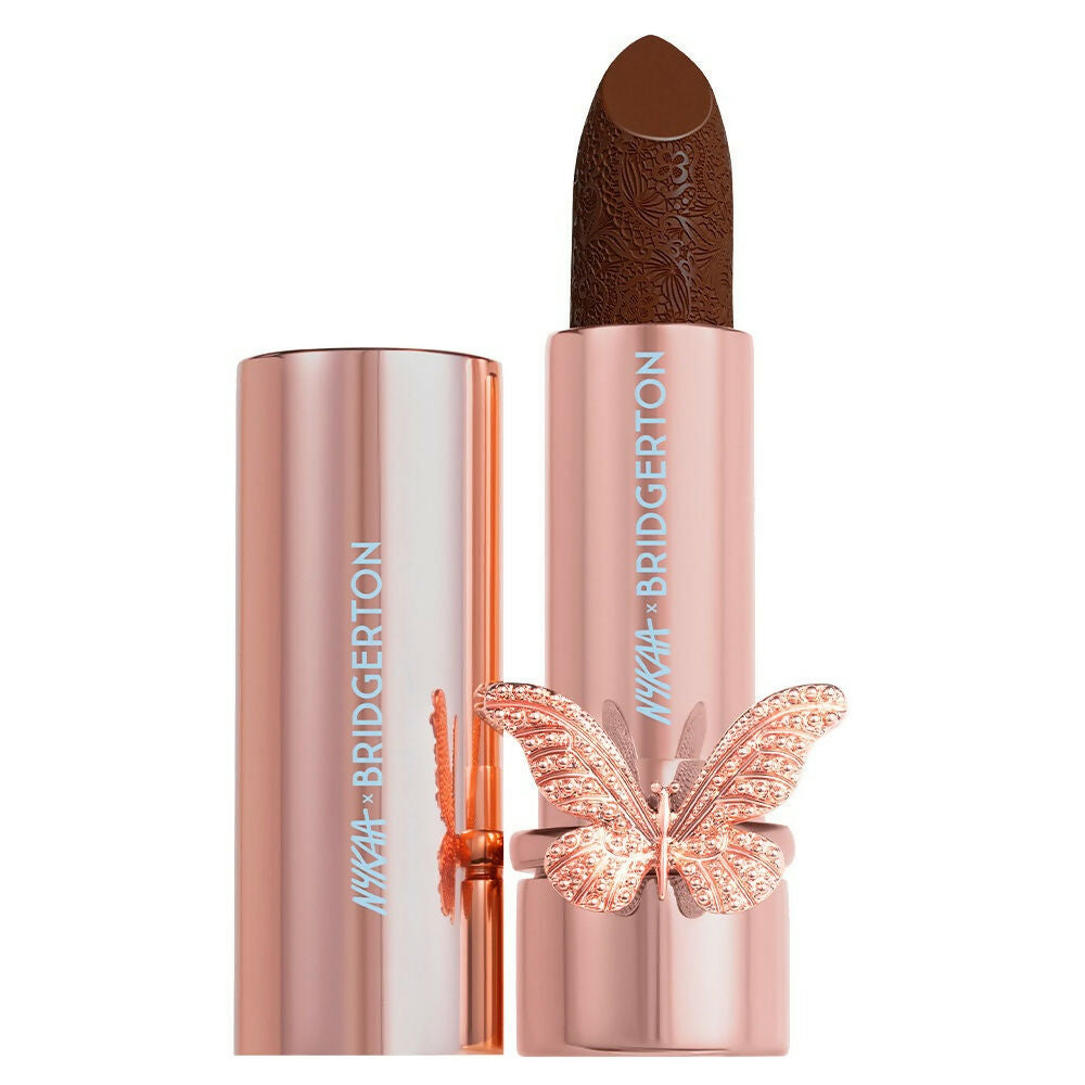 Nykaa Cosmetics X Bridgerton Creamy Matte Longwear Lipstick - Forbidden Love - Distacart