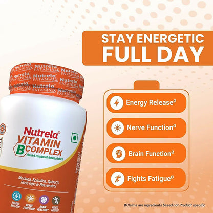 Patanjali Nutrela Vitamin B-complex Capsules - Distacart