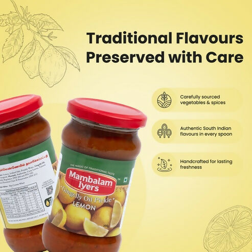 Mambalam Iyers Lemon Pickle - Distacart