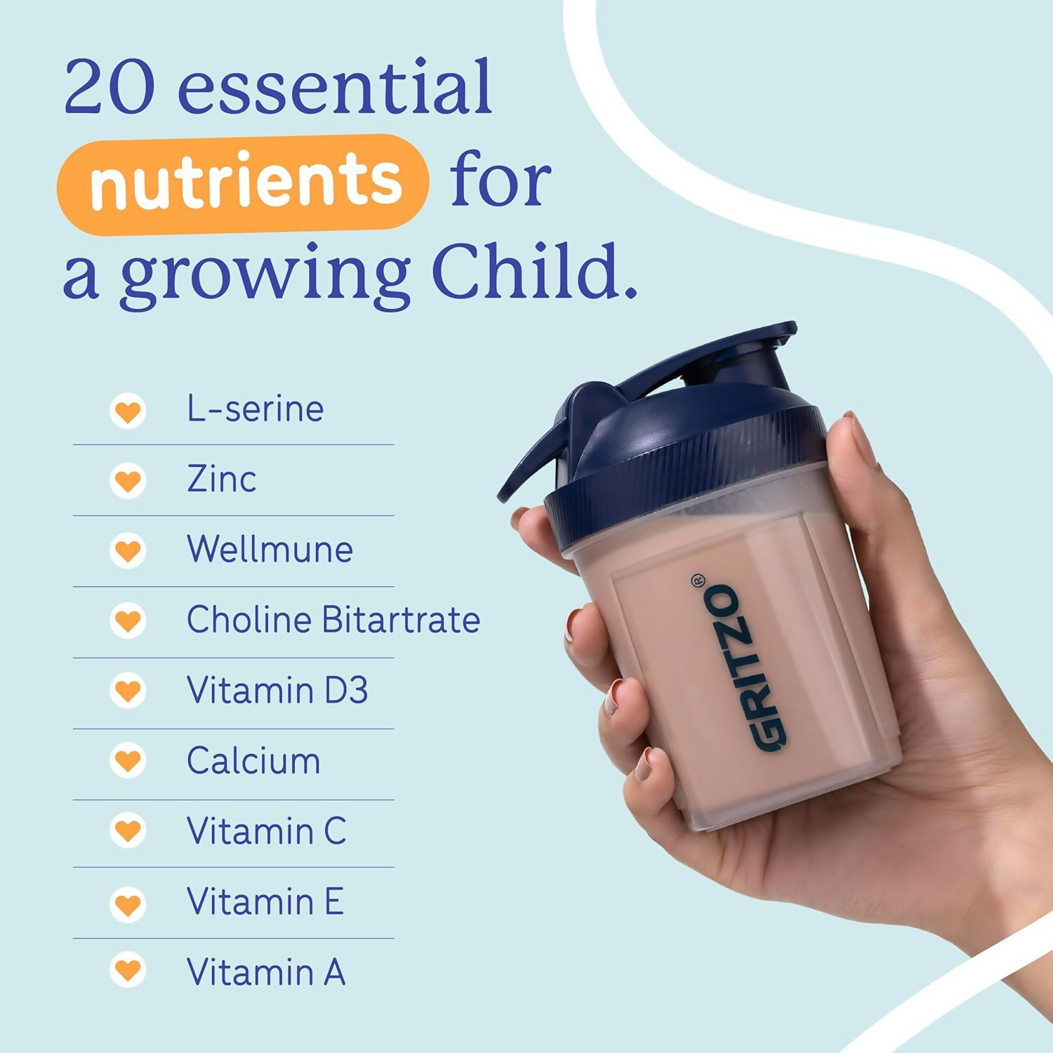 Gritzo SuperMilk Overall Growth (2-6y Boy & Girl) (Double Chocolate) with Super Gummies (Strawberry) - Distacart