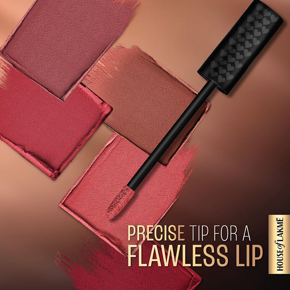 Lakme Xtraordin-Airy Velvet Matte Lip Mousse - Sweetheart Pink - Distacart