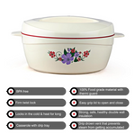 Thumbnail for Cello Roti Plus Insulated Casserole Hot Pot Box Case with Lid - Red - Dista