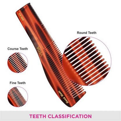 Vega Handcrafted Graduated Dressing Comb - HMC-01D - Dista